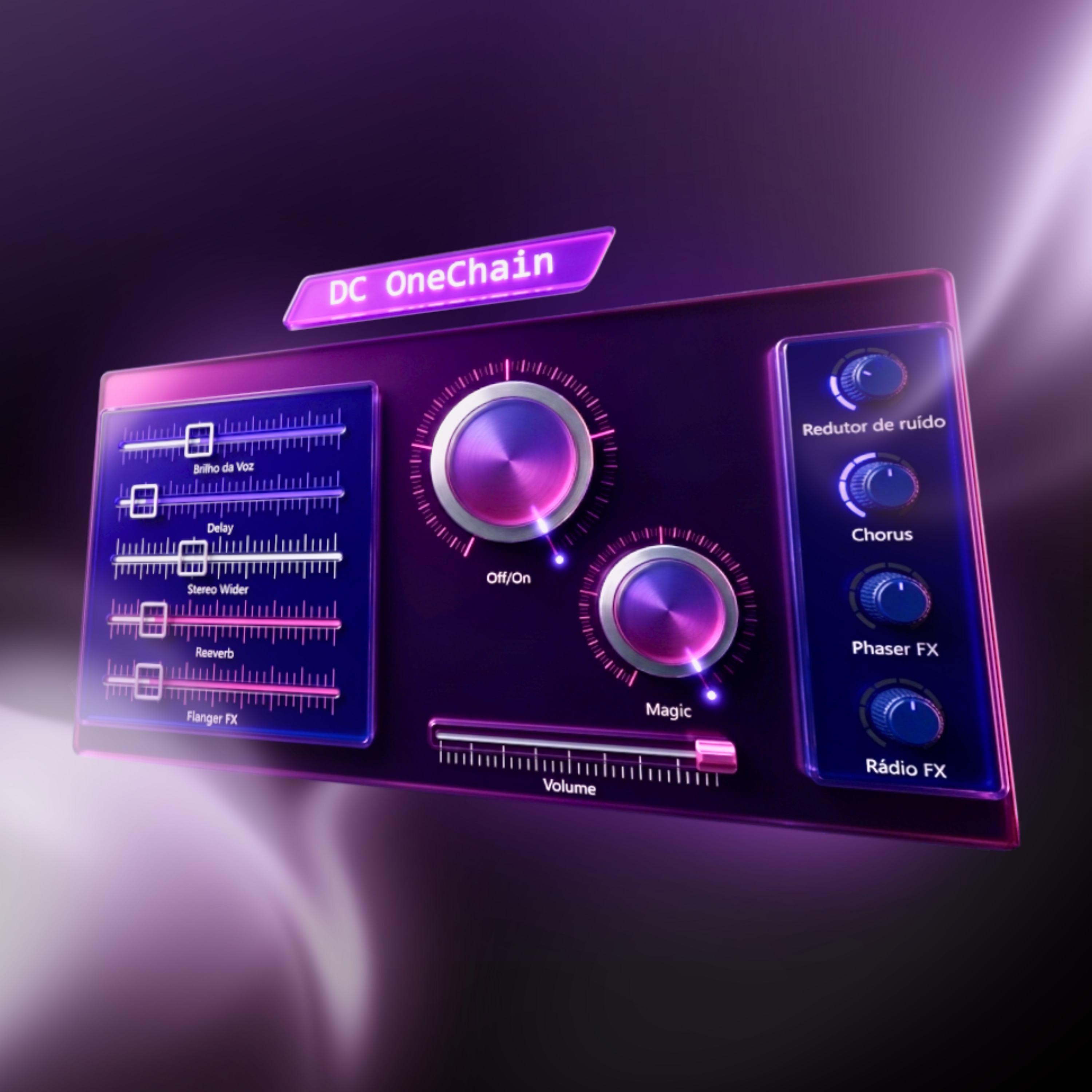 Interface do plugin DC OneChain